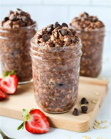 Double Chocolate Overnight Oats {healthy Recipe } Ready In 10