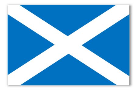 Scottish Flag Sticker