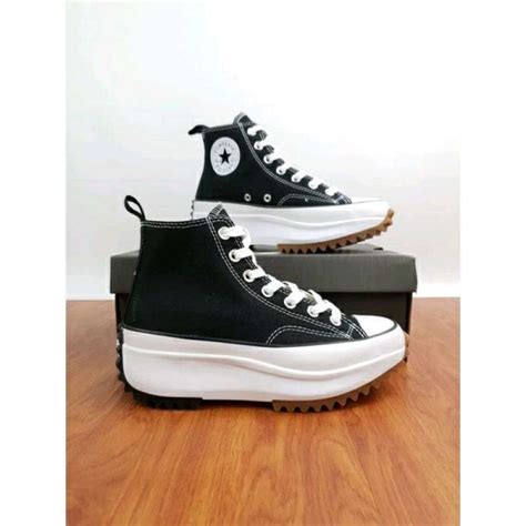 Jual Sepatu Converse Run Star Hike High Sneakers Wedges Wanita Di