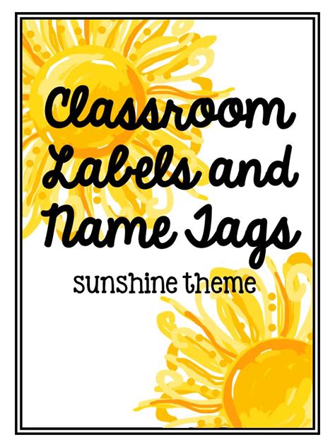 Editable Classroom Labels | Classroom labels, Classroom, Classroom style