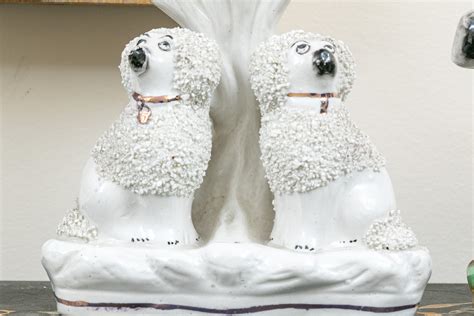 Staffordshire | Two Miniature English Staffordshire Figures (1895