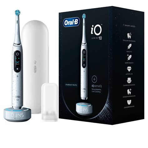 Oral B Elektrische Zahnbürste iO Series 10 Lade Reiseetui in Weiß