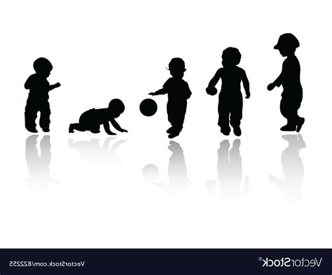 Free Vector Child Silhouette at Vectorified.com | Collection of Free ...