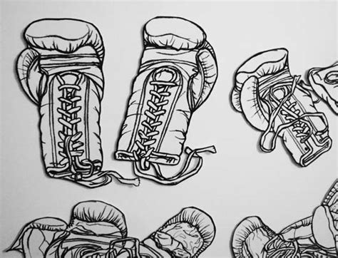 Boxing gloves - Art by Paul Doeman