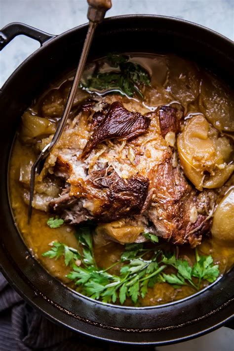 Apple Cider Braised Pork Shoulder The Modern Proper Recipe