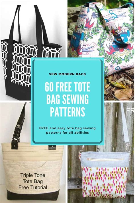 Top Best Free Tote Bag Sewing Patterns Sew Modern Bags