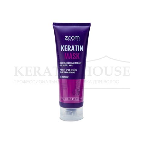 Маска глубокого кондиционирования ZOOM Keratin Mask 250 ml - Keratin House