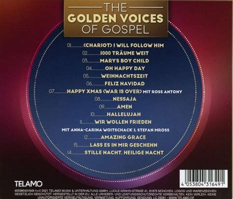 The Golden Voices Of Gospel Hallelujah Cd Jpc