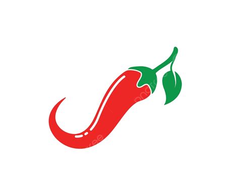 Chili Logo Icon Vector Illustration Design Panda Red Jalapeno Vector