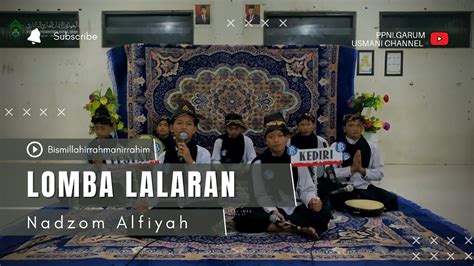 Lomba Nadzom Alfiyyah Pp Nurul Iman Bankindonesiakediri Youtube