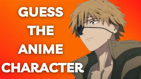 Guess The Anime Character From Their Companion Quiz Youtube