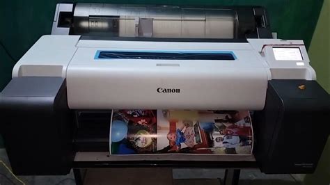 New Installation Canon Imageprograf Tm 5250 Large Format Printer Youtube