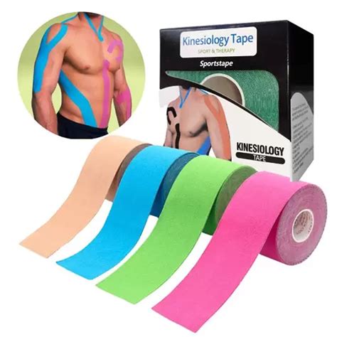 Fita Bandagem Kinesio Tape El Stica Adesiva Rea Fitness