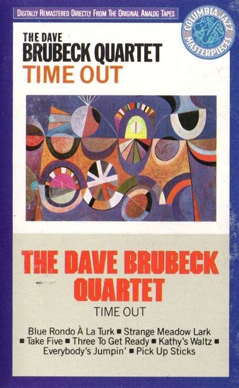 Time Out By The Dave Brubeck Quartet Album Columbia Cjt 40585