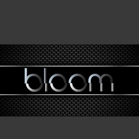 BLOOM Typography logo 20273314 Vector Art at Vecteezy