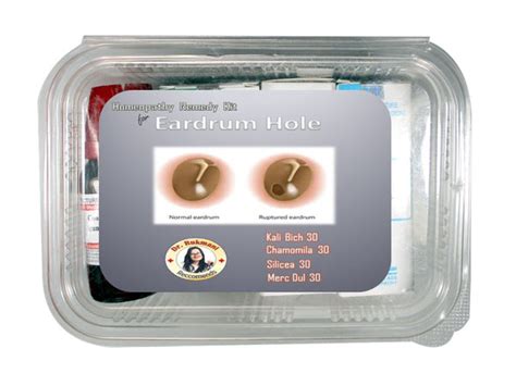 Eardrum Hole Treatment without Surgery in Homeopathy. Dr advise Kit ...