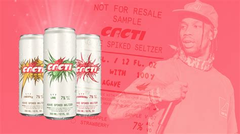 Travis Scott Cacti Spiked Seltzer The Story Behind The Drink Complex