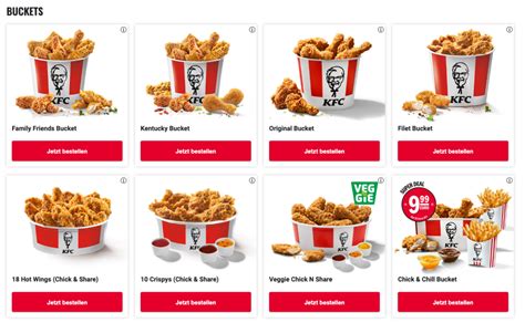 Kfc Preise Mit Aktualisierter Preisliste