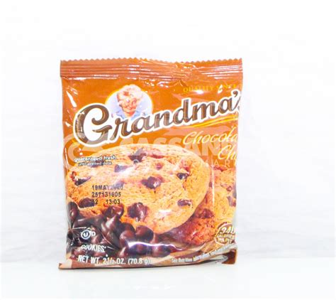 Grandma S Cookies Chocolate Chip 2 1 2 Oz Cassandra Online Market