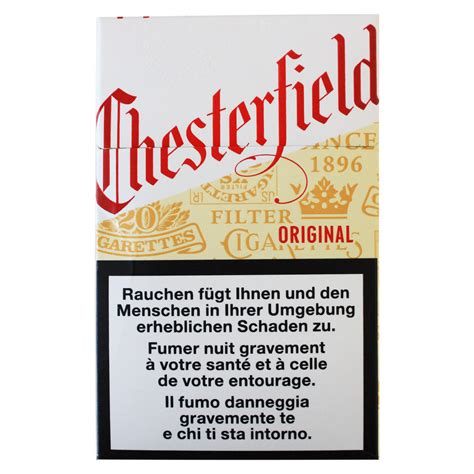 Chesterfield Original Box Zigaretten Online Kaufen Tabakoutlet Ch