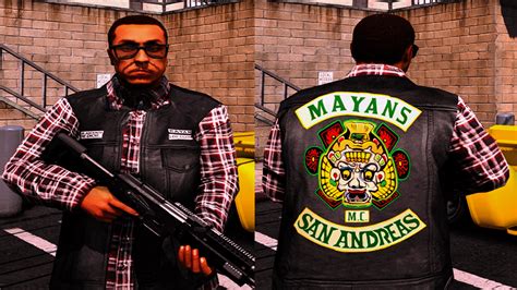 Mayans Mc Pack Mp Male Mc Vest Sp Fivem 45 Off