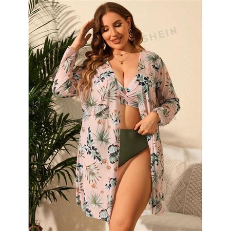 Plus Size Swimsuit In Bikini Set Xl Underwire Shopee Philippines