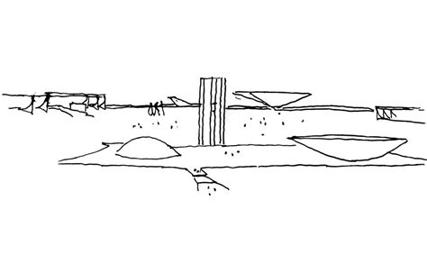 Croquis de Brasília a história do surgimento da cidade em traços