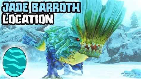 JADE BARROTH LOCATION SNOWPLOW RAMPAGE SIDEQUEST MONSTER HUNTER