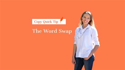 Copy Quick Tip | The Word Swap 