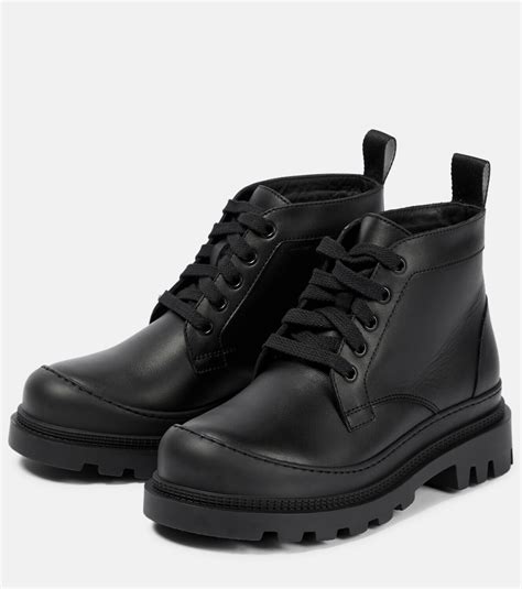 Loewe - Leather ankle boots Loewe