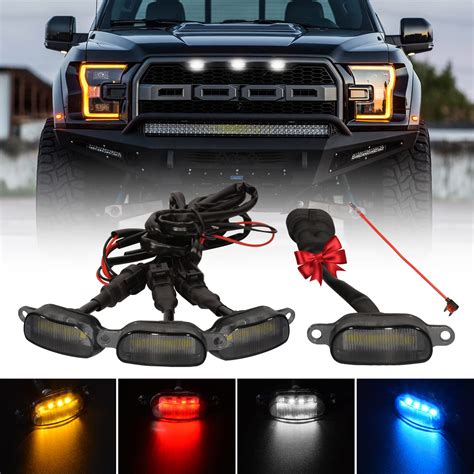 Buy GTYUNKE Front Grille Lights For F150 2004 2019 Rapt0r Style