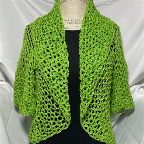 Crochet Bolero Shrug Etsy