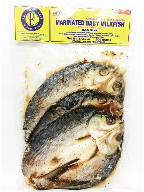 Sbc Marinated Baby Milkfish Hot Spicy G From Buy Asian Food U