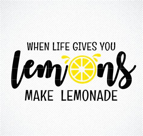 Lemonade Svg Cut File Summer Svg Lemons Svg Make Etsy