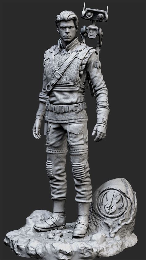 Cal Kestis Star Wars Jedi Fallen Order Fanart 3d Model 3d Printable