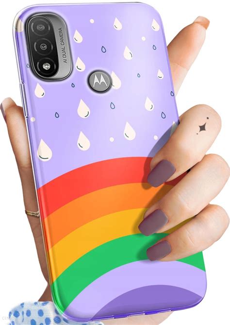 Hello Case Etui Do Motorola Moto E T Cza Rainbow Case Etui Na