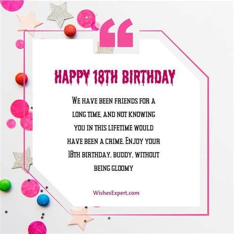 101 Best 18th Birthday Wishes Messages And Quotes 45 Off