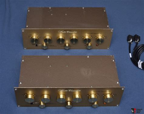 Pair Of Marantz Model 1 Audio Consolette Tube Preamplifiers Perfect