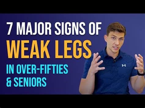 What Causes Weak Legs In The Elderly Exploring Common Factors