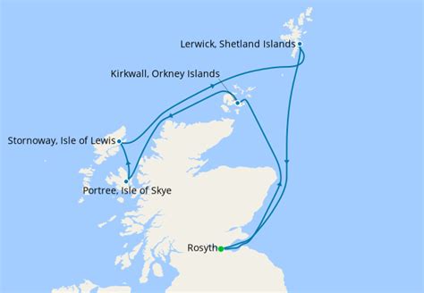 Scenic Isles Of Scotland From Rosyth Fred Olsen 15th June 2023