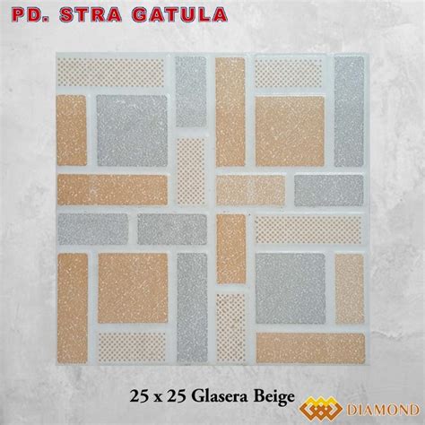 Jual Keramik DIAMOND 25x25 Glasera X Armani Diamond Tile 25 X 25