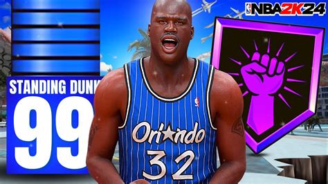 Standing Dunk Shaq Build Hof Rise Up Broke Nba K The Best