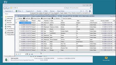 Csv Quick Viewer Youtube