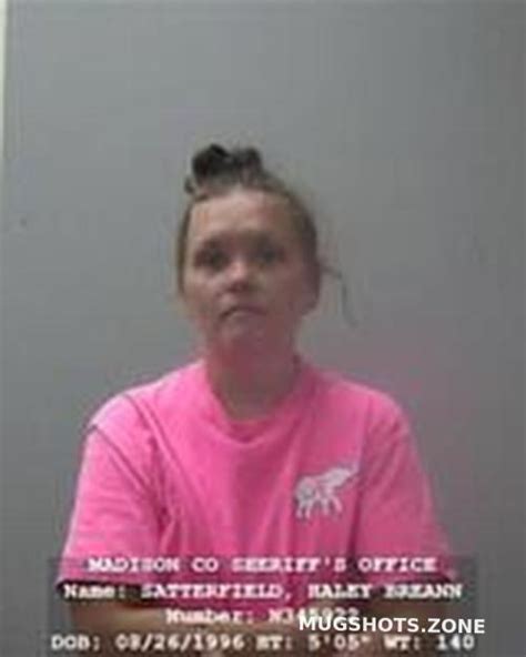 Haley Breann Satterfield 09262022 Madison County Mugshots Zone