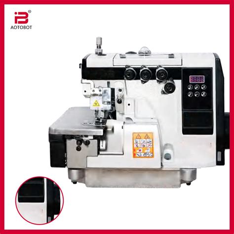 Auto Trimming Full Automatic Computerized Overlock Sewing Machine With Led Light Needle China