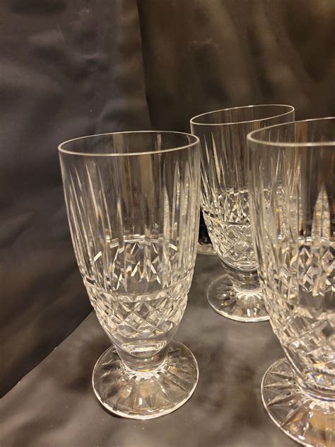 Waterford Crystal Tramore Maeve Set Of Iced Tea Goblets Oz