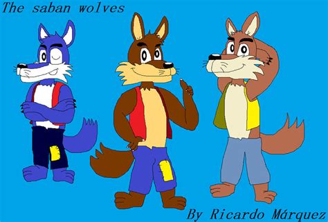 The Saban Wolves From My Favorite Fairy Tales By Marlon94 On Deviantart