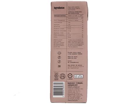 Bebida de Aveia Orgânica Cacau Nude 1L Mercadodatia