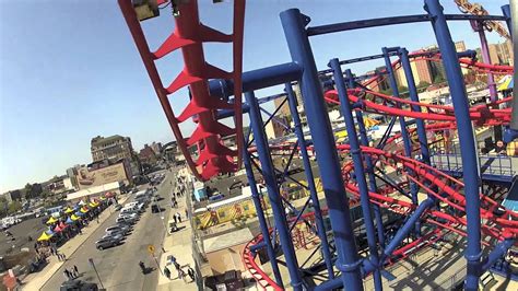 Soarin Eagle On Ride Pov At Luna Park Coney Island New York [full Hd