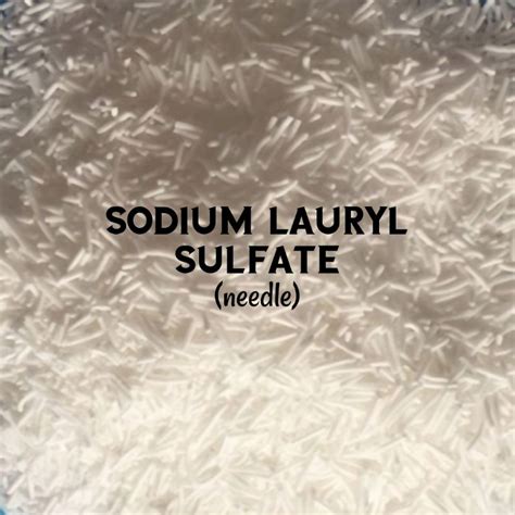 Sodium Lauryl Sulfate Needle Sls Shopee Philippines